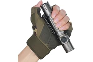 Wurkkos FC12 Linterna Táctica LED Recargable, 2000 Lúmenes, Alcance de Luz de 345m, Linterna LED SFT40 con Interruptor Táctico Negro, Impermeable IPX8