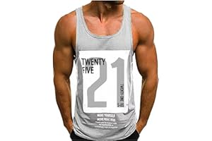 HOTCAT Débardeur Hommes Sport Bodybuilding Musculation Fitness Gym Stringer sans Manches T-Shirt…