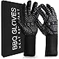 Acmind Premium BBQ Grillhandschuhe, Ofenhandschuhe Grill Lederhandschuhe Hitzebeständige bis zu 800 °C, Backhandschuhe…
