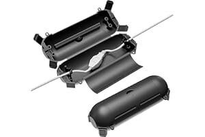 FGB 2 Pack Weatherproof Connection Box, Outdoor Electrical Extension Lead Waterproof, Safety Seal Enclosure to Protect Holiday Decorations, LED String lights, Fountain