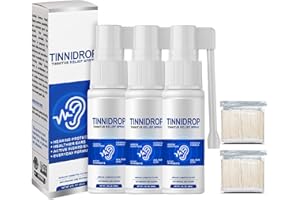 NNBWLMAEE Luhaka TinniDrop Tinnitus Relief Spray, 2023 New Tinnitus Relief for Ringing Ears - Relief Spray, Ear Tinnitus Relief, Improves Hearing & Boost Blood (3pcs)