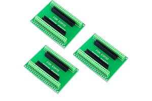 DUBEUYEW SP-Cow ESP32S Breakout Board GPIO 1 en 2 para 38PIN Versión Estrecha ESP32 ESP-WROOM-32 Microcontrolador Placa de Desarrollo 2.4 GHz Dual Core WLAN WiFi + Bluetooth 2 en 1(3 pcs)