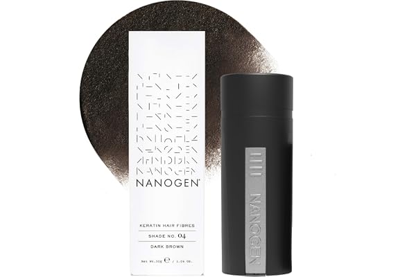 Nanogen Nanofibres 30 G Châtain Foncé Poudre de cheveux