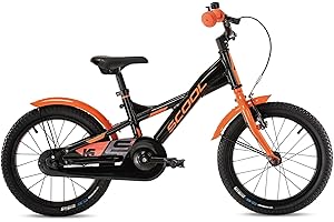 S’COOL S'COOL XXlite Kinderfahrrad | 16 und 18 Zoll Fahrrad für Kinder und Jugendliche | Fahrrad für Jungen mit sportlicher Sitzposition | Kinderfahrrad mit hochwertigen Komponenten