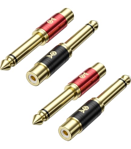 adattatore audio stereo spina 6,3mm presa 3,5mm adattatore audio stereo spina 6,3mm presa 3,5mm