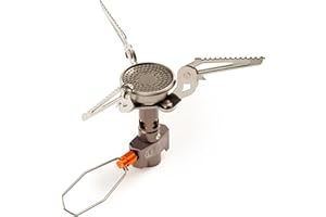 GSI Outdoors Pinnacle Gas Cartridges Gas Stove Cooker 2600 Watts 56002, Silver, M