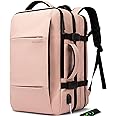 BANGE Travel Backpack,Flight Approved Carry On Backpack for International Travel Bag, Water Resistant Durable 17-inch Laptop Backpacks,Large Daypack Business Weekender Luggage Backpack for Men Women…