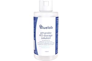 Bluelab STSOL100 KCl Aufbewahrungslösung Hydrate Ihren pH Stift, pH Sonde - 100ml; pH-Wert Messgerät Aufbewahrung Verwendet für Pflanzen Wasser, Garten Erde, Hydrokultur System und Gewächshaus Grow