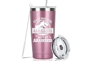 CAREIGN Mothers Day Gifts for Mum from Daughter Son,20oz Insulated Wine Tumbler with Straw Lid, Mum Birthday Gifts Travel Mug,Presents for Mum Wife Step Mum on Mothers Day Christmas Birthday