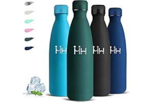 GRSTA Botella Agua Acero Inoxidable- 0.75L- Botella Termica, A Prueba de Fugas, Cantimplora Acero Inoxidable, sin BPA, Mantiene 24H Frio/12H Calor, Aislamiento al Vacío, para Senderismo, Cámping, Oficina