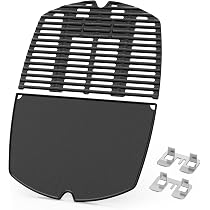 Grilles en fonte 7645 pour Weber Q220, Q220, Q260, Q2000, Q2200, Q2400 | Pièces pour barbecues Weber Q – Nordic BBQ Store