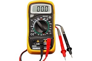 Ferve F-1830 Multímetro Digital de 3 1/2 dígitos