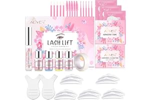 CUZZYDUNJYNN kit laminazione ciglia,lash lift kit,eyelashes extension kit,kit laminazione ciglia con tinta nera,adatto per il salone e l'uso domestico