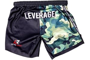 Leverage Kids Jiu-Jitsu BJJ MMA Shorts - Nogi Grappling Kickboxing Muaythai Surfing Summer Holiday Shorts