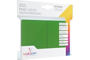 Gamegenic GGS11019ML Prime Sleeves (100-Pack), Green