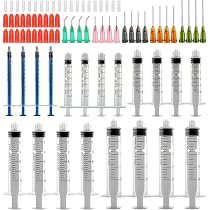 Colla Applicatore Siringa Punta Smussata Ago E Cappuccio, con