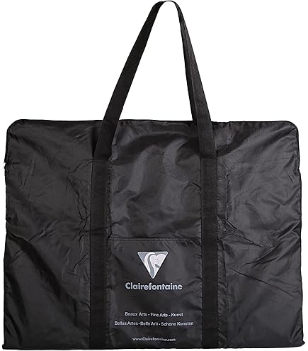 Cartella Da Disegno Clairefontaine 52x72cm - Chiusura Con Elastico, Carta Senza Acidi, Kraft Marrone - Foto 5