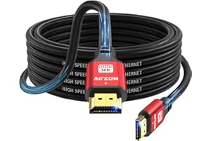 jojobnj 4K HDMI Cable 7m, High Speed HDMI 2.0 Cord 4K@60Hz 18Gbps, Ultra HD,Ethernet Audio Return,Video 4K,1080p,3D,Arc, HDR Compatible with Xbox,PS5/PS4,HDTV,Laptop ect(Red)