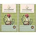 Greenbrrew Natural Green | 100% Unroasted Coffee | Classic Blend | Daily Regular | 20 Servings | 60g (Pack Of 2)