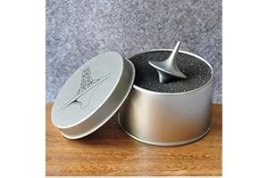 TOSSPER en Alliage de Zinc d'argent Toupie De Inception Totem Film Jouets pour Enfants