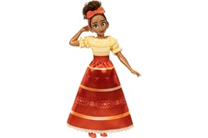 Disney Encanto Dolores Fashion Doll, 10” / 26cm Tall Doll Includes Dolores’s Dress, Shoes, and Hair Bow For Added Play, Perfect For Ages 3+