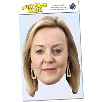 STAR CUTOUTS Rishi Sunak Papp-Gesichtsmaske – Aus Karton, Für Partys & Events