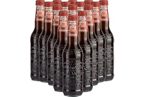 Cola Bio | Galvanina | 12 Bottiglie in Vetro Scolpito | 355 Ml | Eccellenza Italiana | Soft Drink | Bibita Biologica | Ingredienti per Cocktail