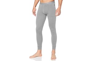 Odlo Hombre Pantalones Largos de Ropa Interior Funcional 100% Merino 200 Gramm