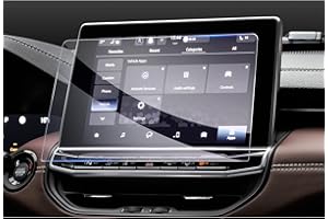 GAFAT Compatibile con Nuova Jeep Compass 2021-2024 2025 10,1" Navigazione Pellicola Protettiva, 10,1" Compass Uconnect 5 Protettiva in Vetro Temperato, Antiurto, 9H Anti-Graffio [Non per 8,4"]