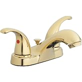Aqua Vista 15-B42WP-PB-AV İki Saplı Banyo Lavabo Bataryası, Cilalı Pirin&ccedil;