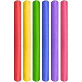 KROWN - Pack of 3 Swimming Churros | Foam Pool Floats | 63 inch Jets for Aquatic Games and Training