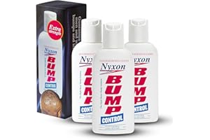 Nyxon Bump Control (confezione da 3) | Trattamento per barba e peli incarniti | Sollievo dalle irritazioni da barba | Anti-Rasoio Burn per uomini e donne | Elimina gli arrossamenti della pelle | Per
