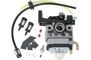 E-RFSEY Vergaser für Motorsense GX25 GX35 HHT35 HHT35S,Hochleistungs-Vergaserset mit kraftstoffsparender Membrankonstruktion