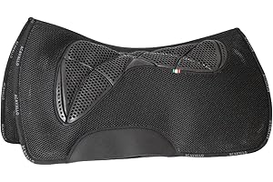 Acavallo Western Pad 3D Spacer+Memory+Grip Gel