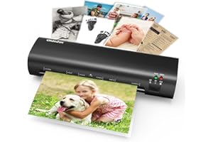 OidoZac A4 Laminator Machine, Cold & Hot Laminating (3/5mil) Portable Thermal Laminator Compact Desktop Design, Jam-Free for Office, School, Home, Business (A4/Letter Size, Fast Heating, Easy Storage)
