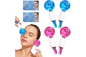 IBMLOMM Rodillo Facial Hielo - Globos de Hielo Facial Premium, Hielo Facial para Refrescar, Calmar y Rejuvenecer la Piel de su Rostro