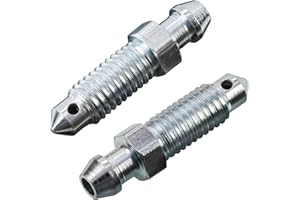 AERZETIX - C71251 - Satz von 2 Ventilen Entlüftungsschraube M8x1.25 - kompatibel mit Renault Ford Citroën Nissan Opel Saab Seat Skoda Volvo Mercedes-Benz Honda Chevrolet Daewoo - OE-Nummern 4535318