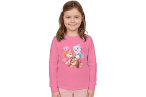 United Labels Paw Patrol Sweatshirt für Mädchen - Kinder Pullover Oberteil Langarm Pink