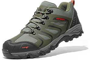 NORTIV 8 Herren Wanderschuhe Trekkingschuhe Outdoorschuhe Wasserdicht Hiking Shoes Kletterschuhe Bergsteigen Klettern Wandern Schuhe