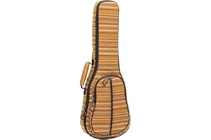 Glenmi Ukulelen Tasche Gelb Bohemien für 21 23 26 Zoll Sopran Konzert Tenor Ukulele(26 Zoll/Tenor)