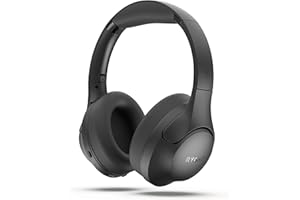 RYGHT – R484345 – TIHO ANC 2 – Casque sans Fil à réduction de Bruit Active/ANC – Son Clair et Profond – 50h d’autonomie – Assistant Vocal intégré – Pliable, Ajustable et Rotatif – Noir