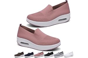 CLYQUE Orthopedic Sneaker for Women, Scarpe Donna Orthopedic Sneaker, Scarpe Traspiranti e Casual con Cuscino d'Aria Scarpe Ortopediche Antiscivolo per Cuscino d'Aria Scarpe da Passeggio Slip-on