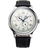 Orient Bambino Versiyon 8 Haftalık Takvim Otomatik Elbise İzle Modeli: RA-AK0701S30B, Beyaz, Modern