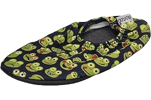Slipstop Kinder Hausschuhe Badeschuhe Frog - Blue Green