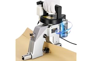 Hanchen Maquina Coser Saco Maquina de Coser Saco Máquina de Coser Bolsas Portátil Máquina de Embalaje Industrial Maquina para Coser Sacos para Cerrar Bolsas Tejida/Saco/Bolsas de Algodón