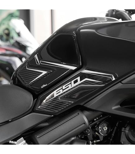 Autocollants Résine 3D Pour Moto Kawasaki Versys 650 (2022-2025) - Protection Anti-rayures Et Design Italien - 12
