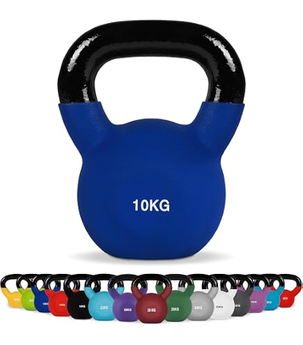 thumbnail image 2 of Kawmet Cast Iron Kettlebell 28 Kg - Heavy Weight Training Bell For Strength & Cardio Workouts 2 of 14