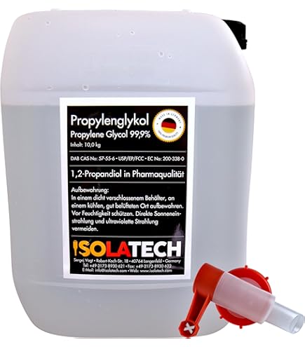 Glicole Propilenico Puro 20 Litri - Concentrato Da Diluire Per Impianti Solari Termici - Foto 3