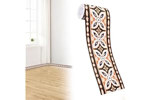 WLERTCOP Cenefas Adhesivas para Paredes Cenefa Adhesiva Cocina Cenefas Adhesivas Baño Cenefa Adhesiva Decorativa Pared Cenefa Adhesiva para Pared Cenefa Adhesiva Cocina PVC Autoadhesivo Cenefa de Baño,Color 6