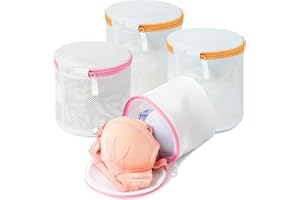Eono BH Wäschenetz für Waschmaschine, Dessous und Feinwäsche Wäschesack, Wäschebeutel aus Netzstoff Set, ideal für Alle Arten von Kleidung, BHs und Schuhen - 4-Set